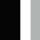 Black / White / Silver Grey